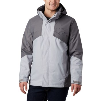 Columbia Bugaboo II Fleece Interchange, Chamarras Grises Para Hombre | 540831-EFQ